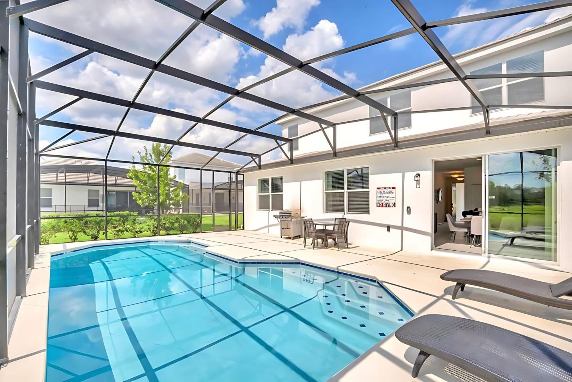 Family Resort - 6Br Mansion - Private Pool, Home Theater, Bbq And More Kissimmee Ngoại thất bức ảnh