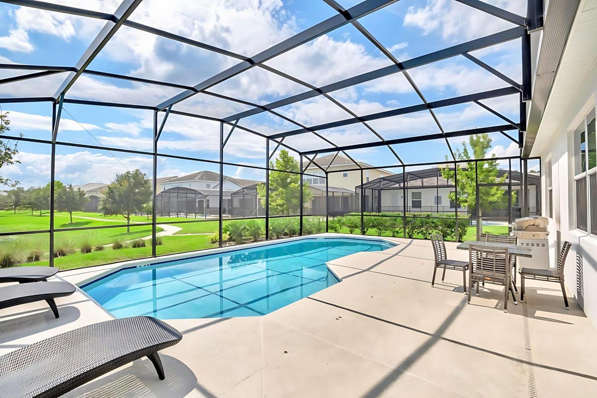 Family Resort - 6Br Mansion - Private Pool, Home Theater, Bbq And More Kissimmee Ngoại thất bức ảnh