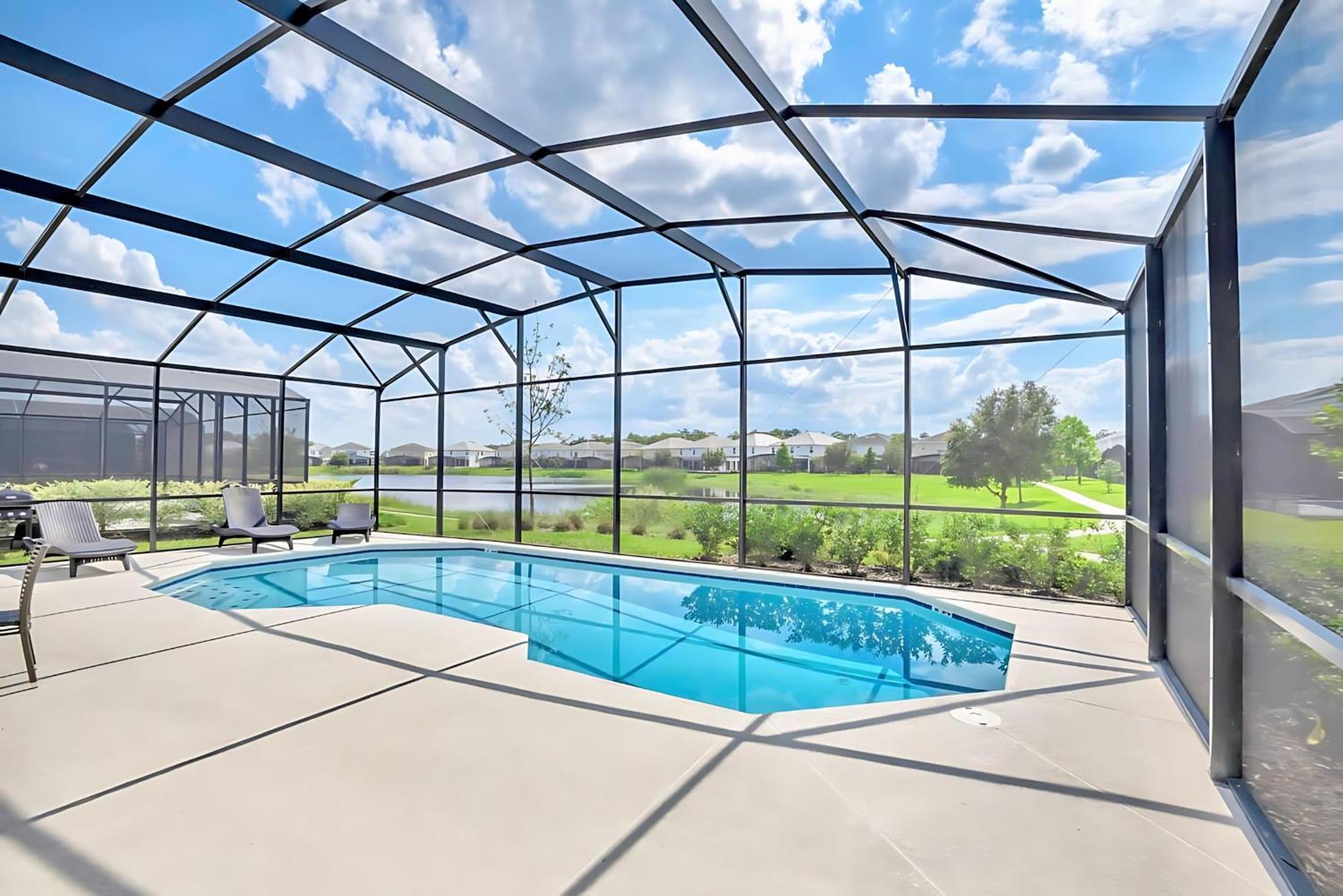 Family Resort - 6Br Mansion - Private Pool, Home Theater, Bbq And More Kissimmee Ngoại thất bức ảnh